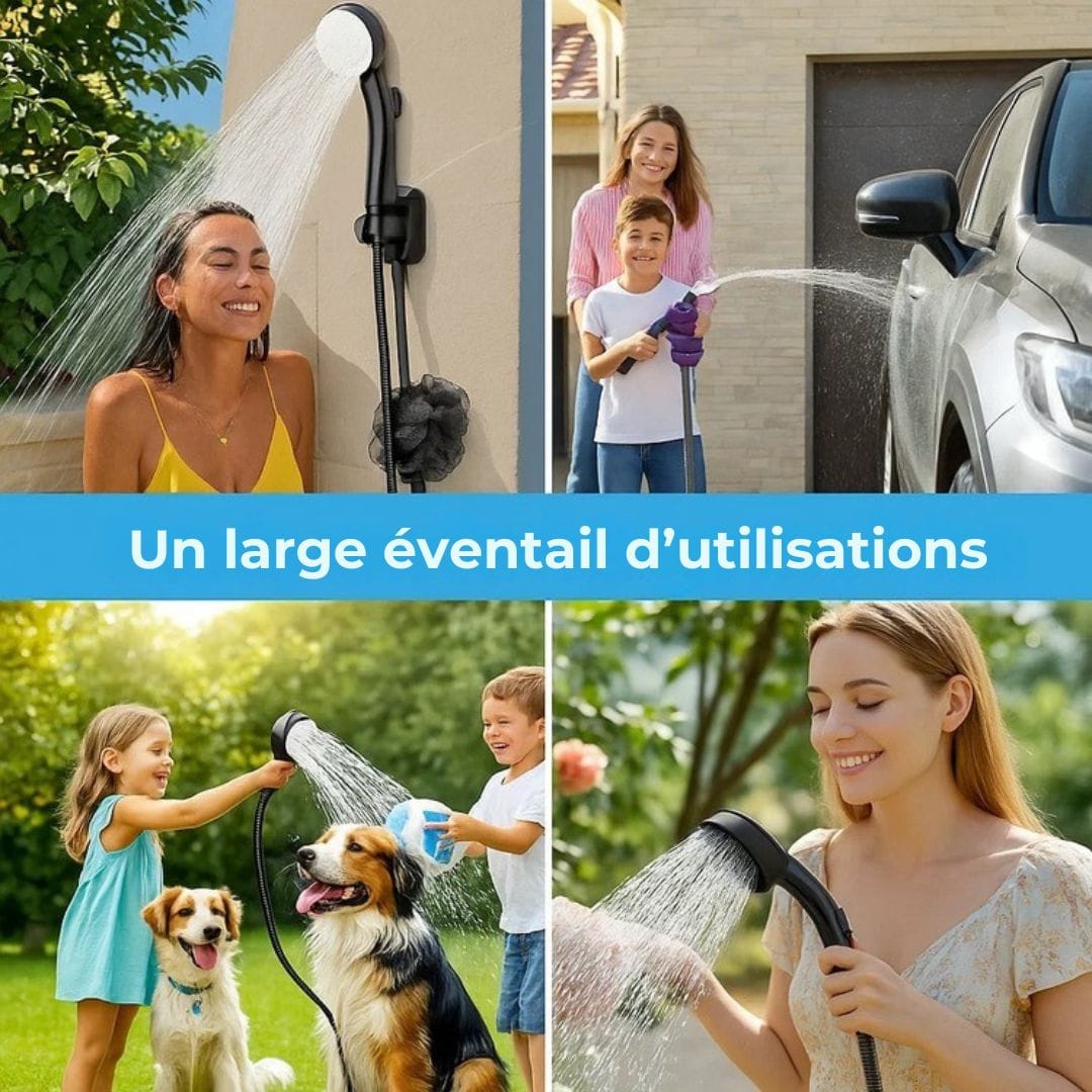 Lumea Flow Nomade – Votre douche portable, où que vous soyez