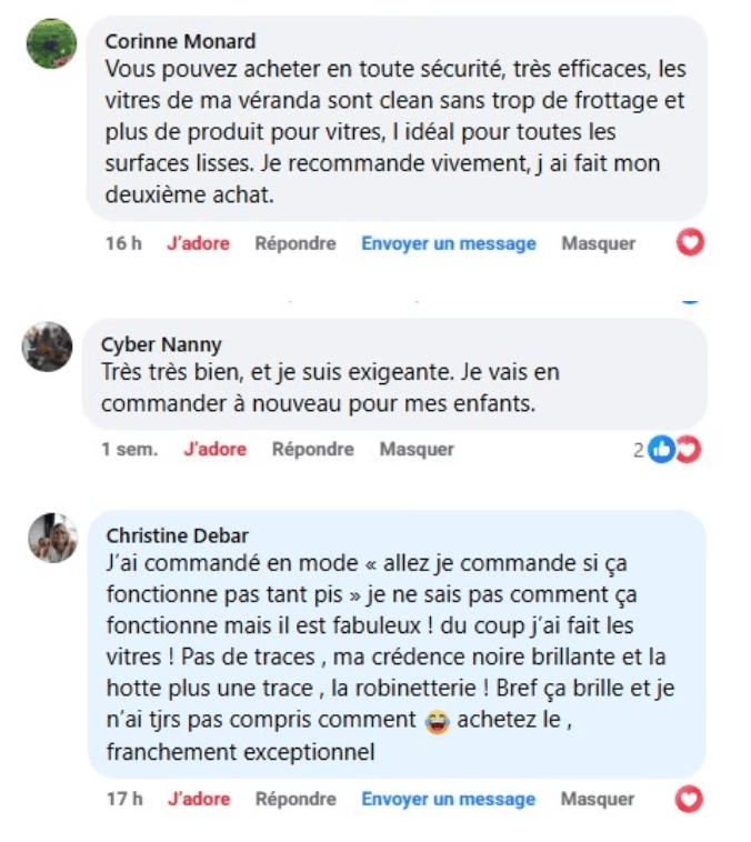 Avis client