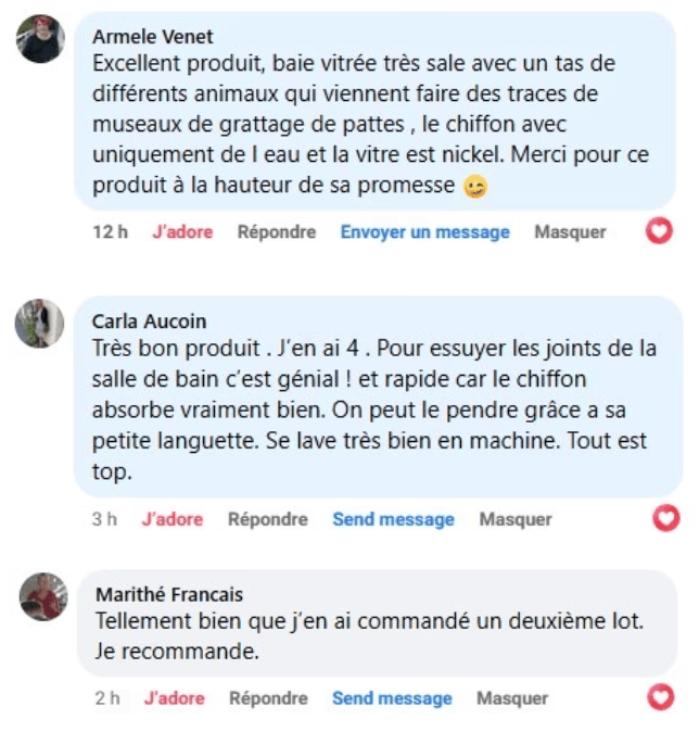 Avis client