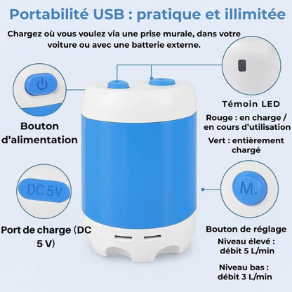 Lumea Flow Nomade – Votre douche portable, où que vous soyez