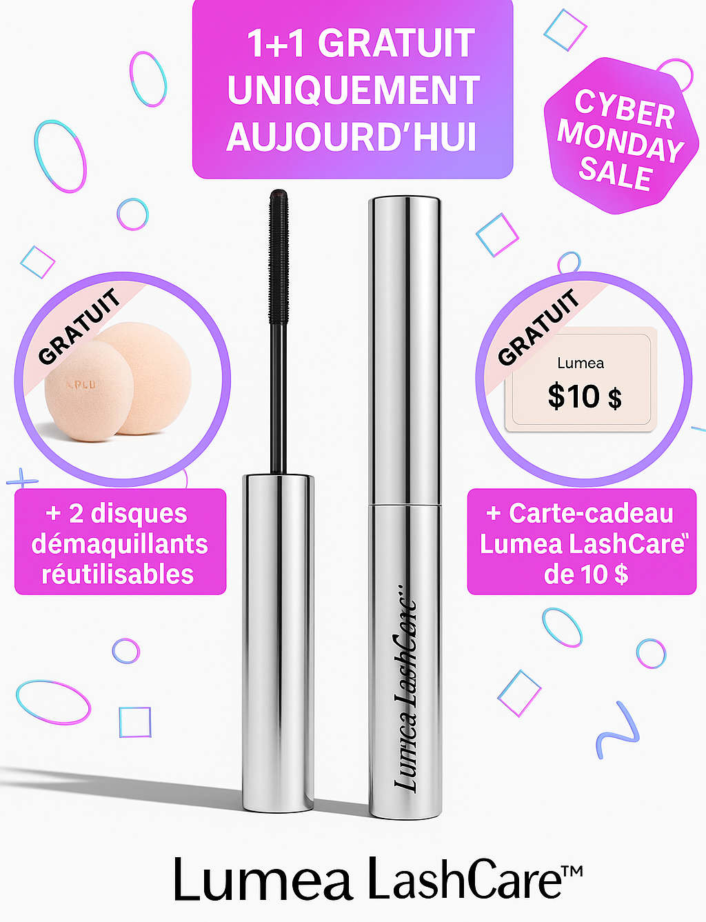 Lumea LashCare™ | Mascara naturel, allongeant et nourrissant