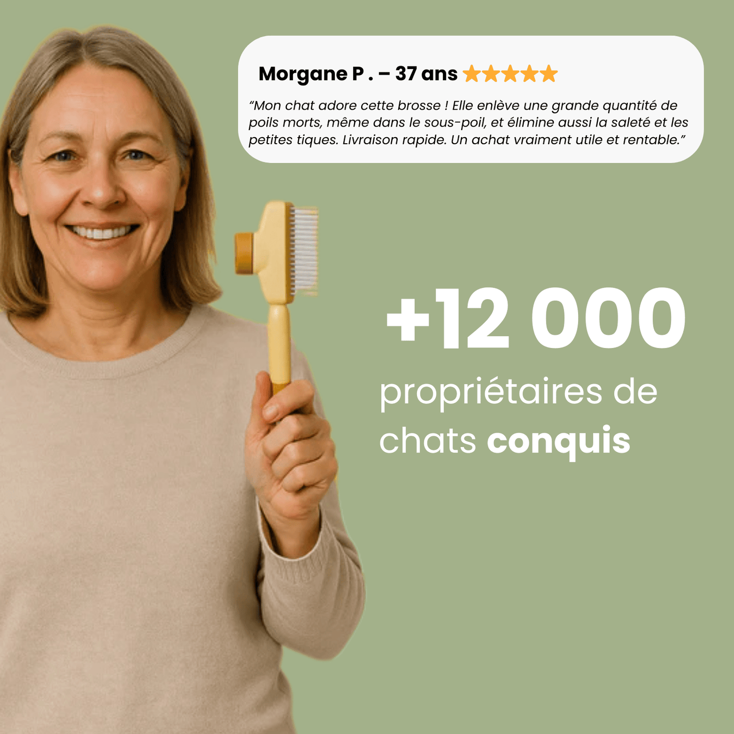 Brosse anti - poil - Luméa Swiss - Québec