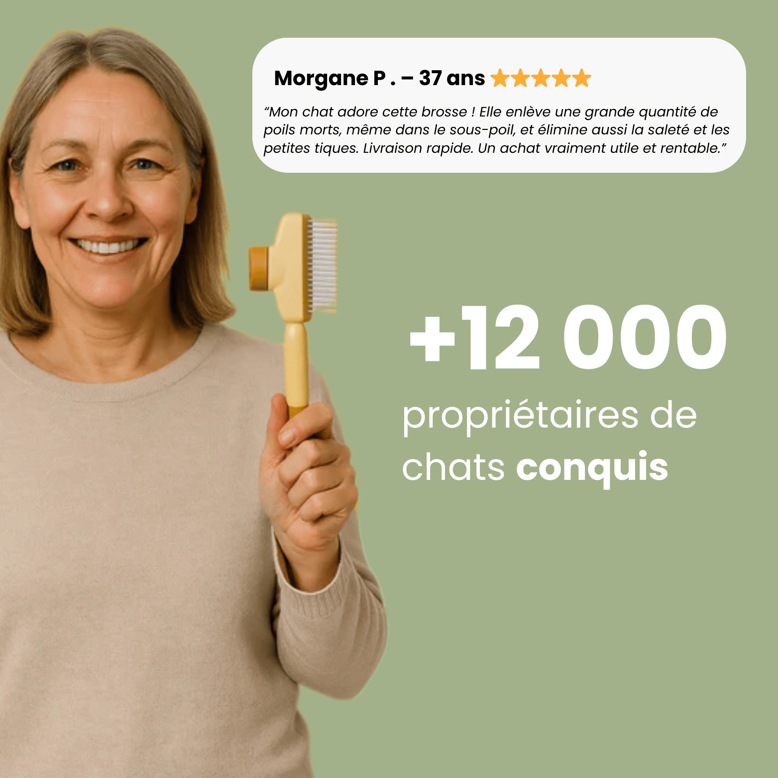 Brosse anti - poil - Luméa Swiss - Québec