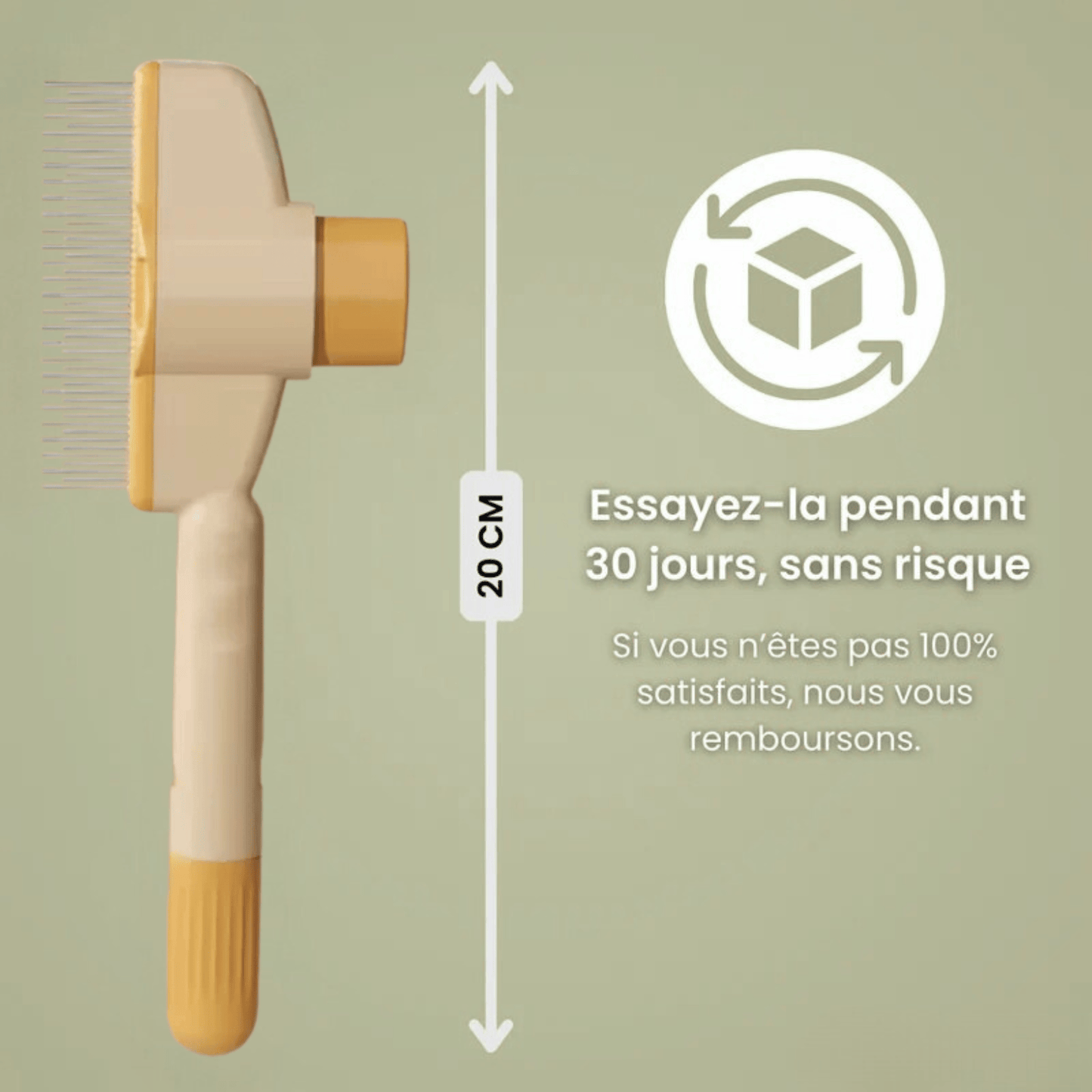 Brosse anti - poil - Luméa Swiss - Québec