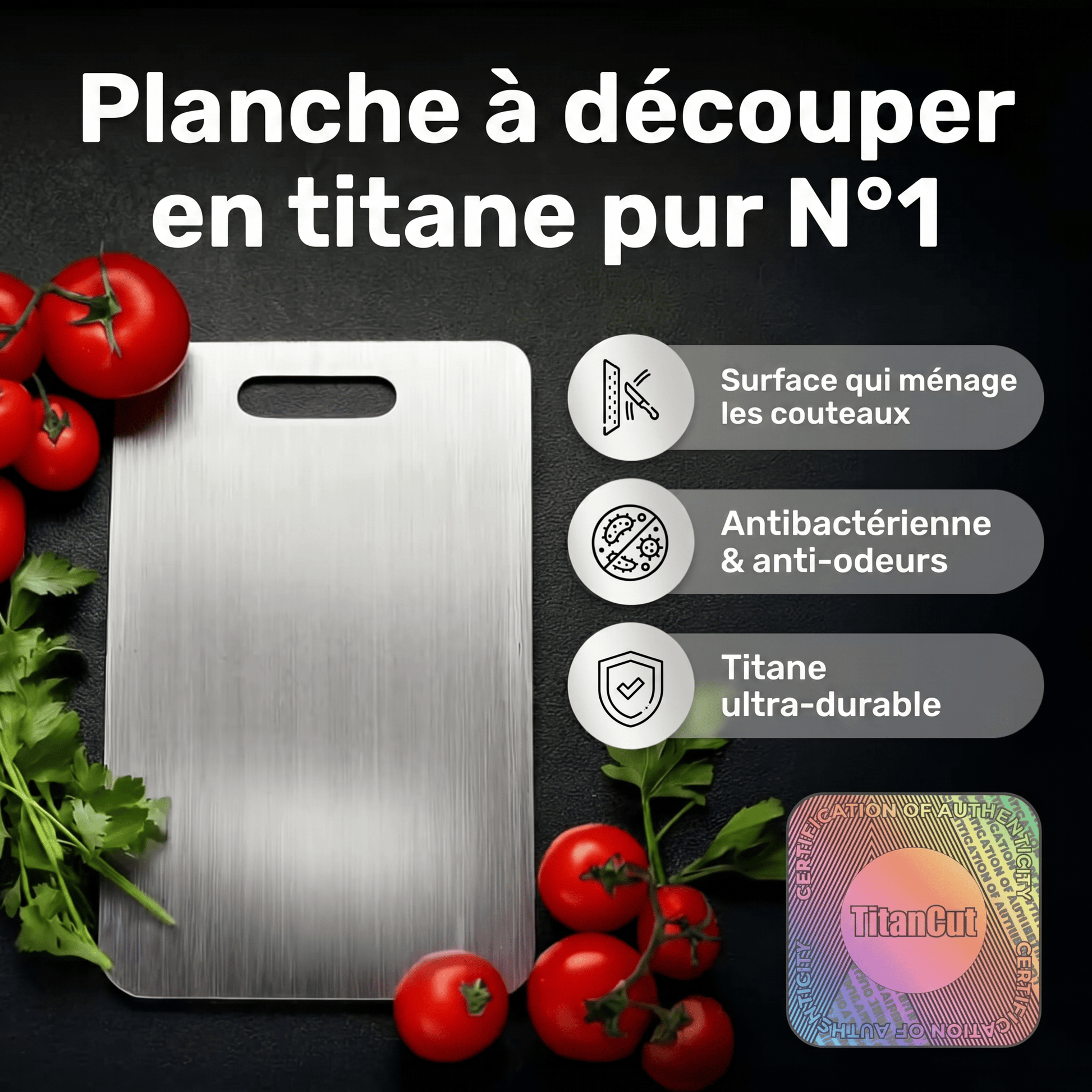 TitanCut - planche titane n1