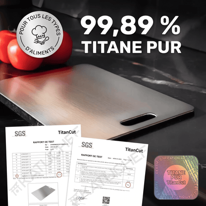 TitanCut - 99,89% titane pur