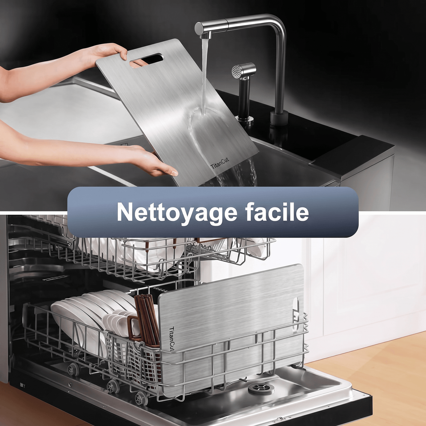 TitanCut - nettoyage facile