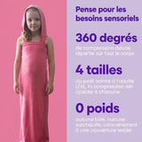 Pense pour les besoins sensoriels : 360 degres, 4 tailles, 0 poids (v2)