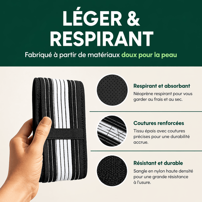 Lumea belt - soutien pour la sciatique et les douleurs lombaires - Luméa Swiss - Québec
