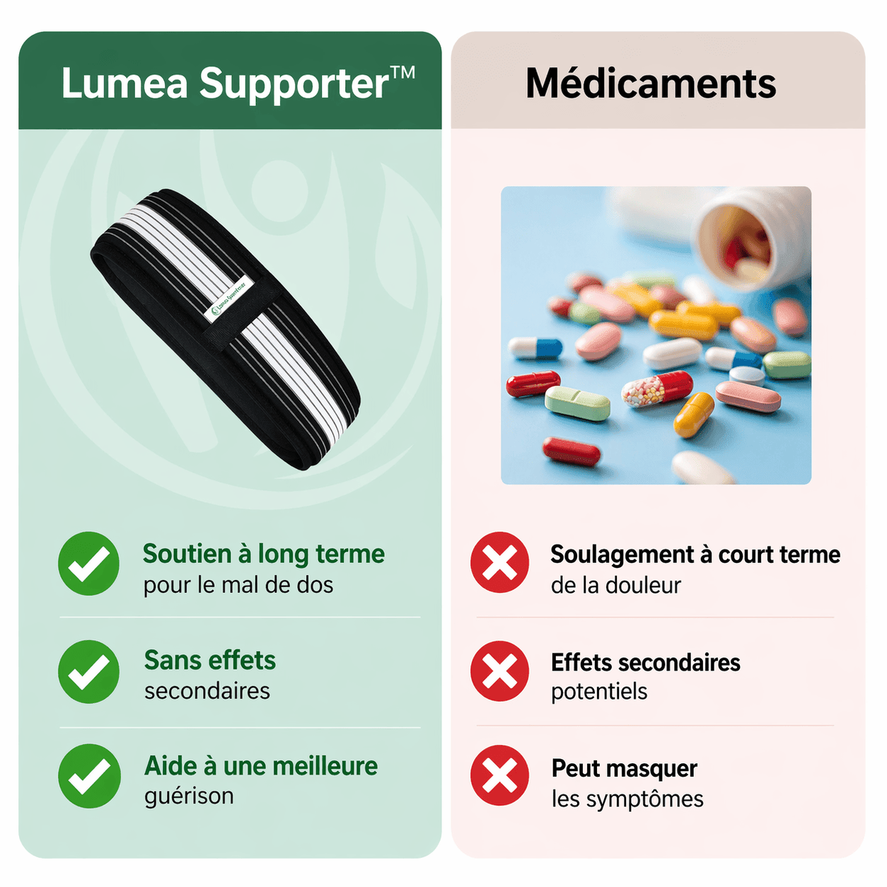 Lumea Belt™ – Support dorsal avancé - Luméa Swiss - Québec