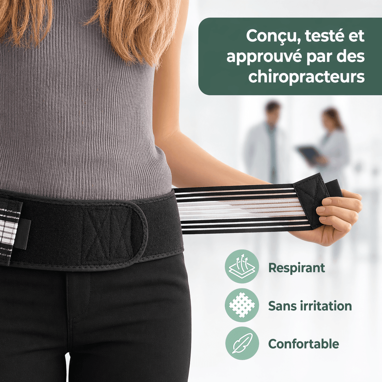 Lumea Belt™ – Support dorsal avancé - Luméa Swiss - Québec