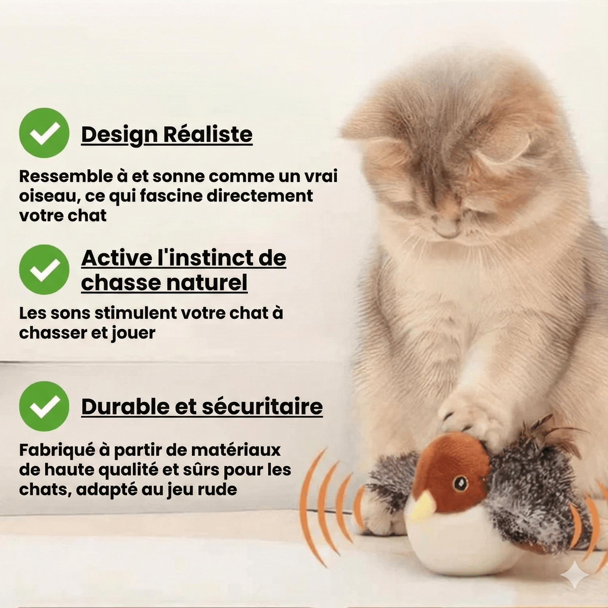 Lumea bird - Luméa Swiss - Québec