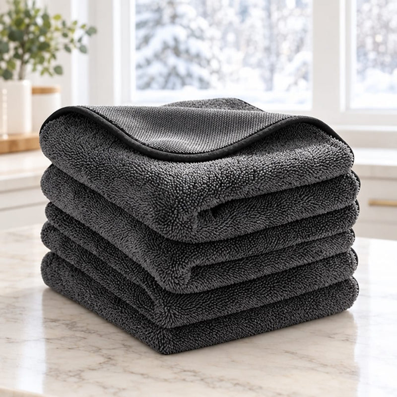 Serviettes microfibre Lumea Clean pliées