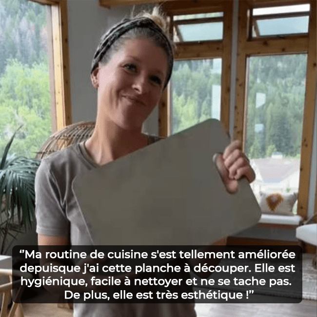 LUMEA TitanCut™ - Planche à découper en titane - Luméa Swiss - Québec