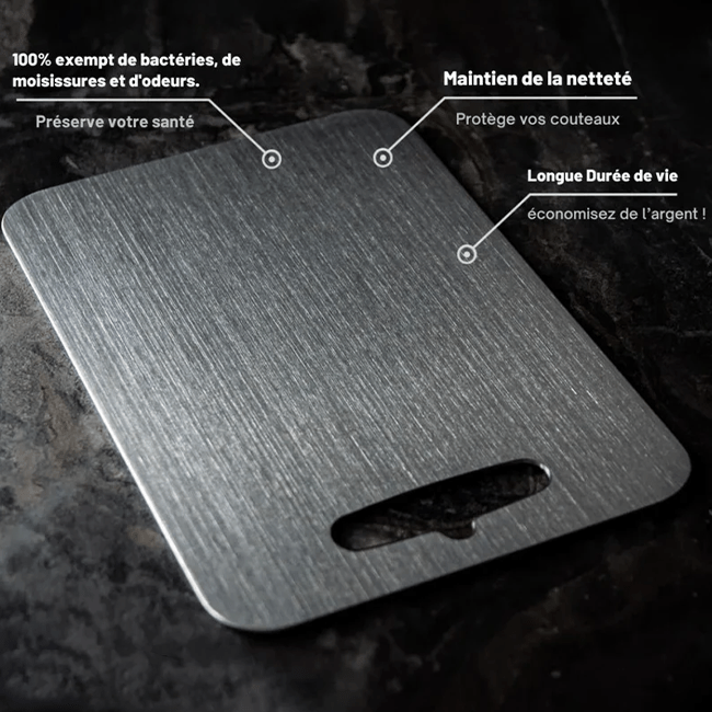 LUMEA TitanCut™ - Planche à découper en titane - Luméa Swiss - Québec