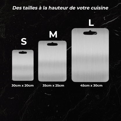 LUMEA TitanCut™ - Planche à découper en titane - Luméa Swiss - Québec