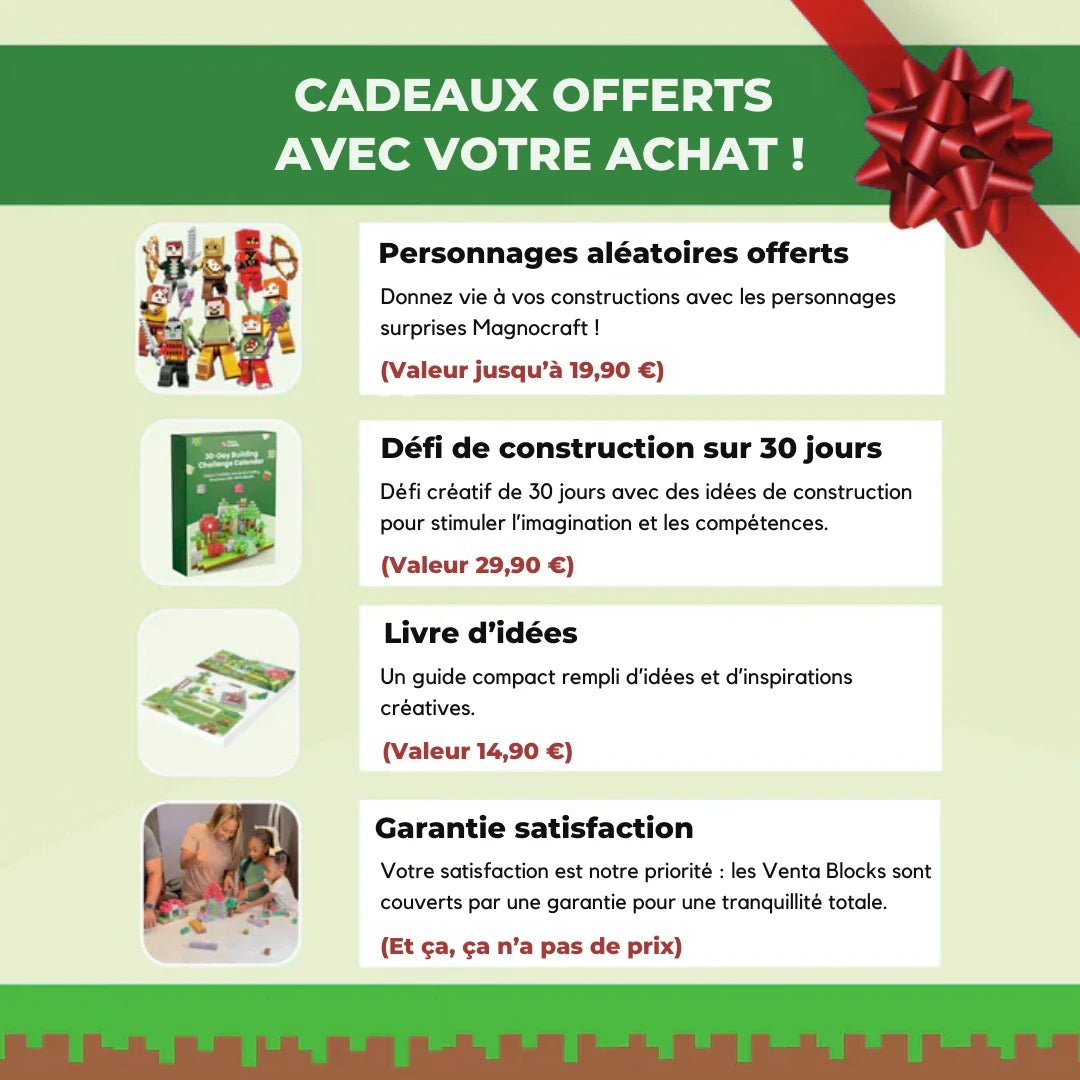 Lumeacraft™ Blocs de construction magnétiques - Luméa Swiss - Québec