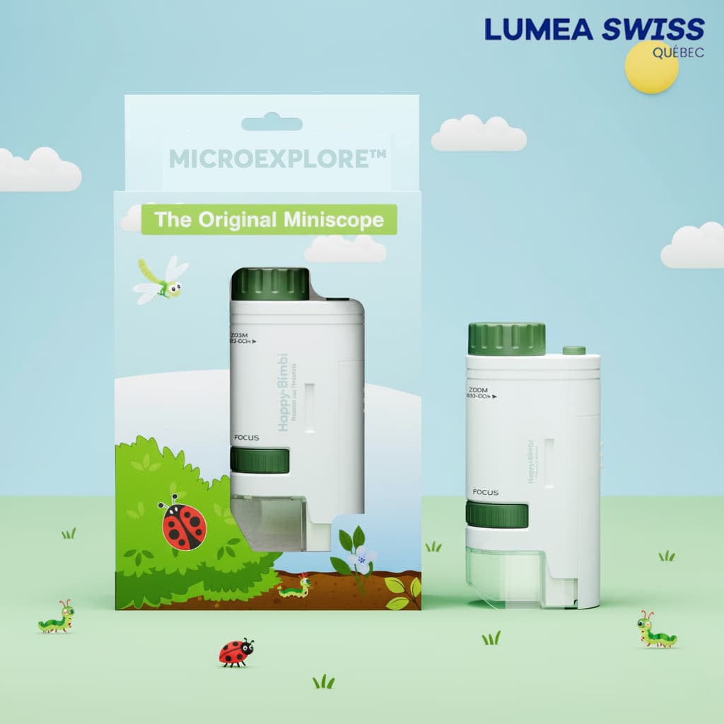 MicroExplore™ - Microscope pour enfants - Luméa Swiss - Québec
