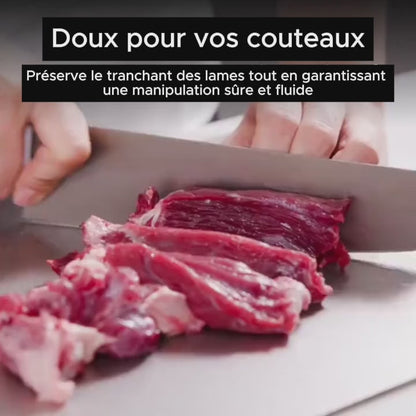 Titancut Planche à découper en titane 100 % pur.